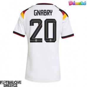 Německo Serge Gnabry #20 Dámské Domácí Dres MS 2026 Krátký Rukáv